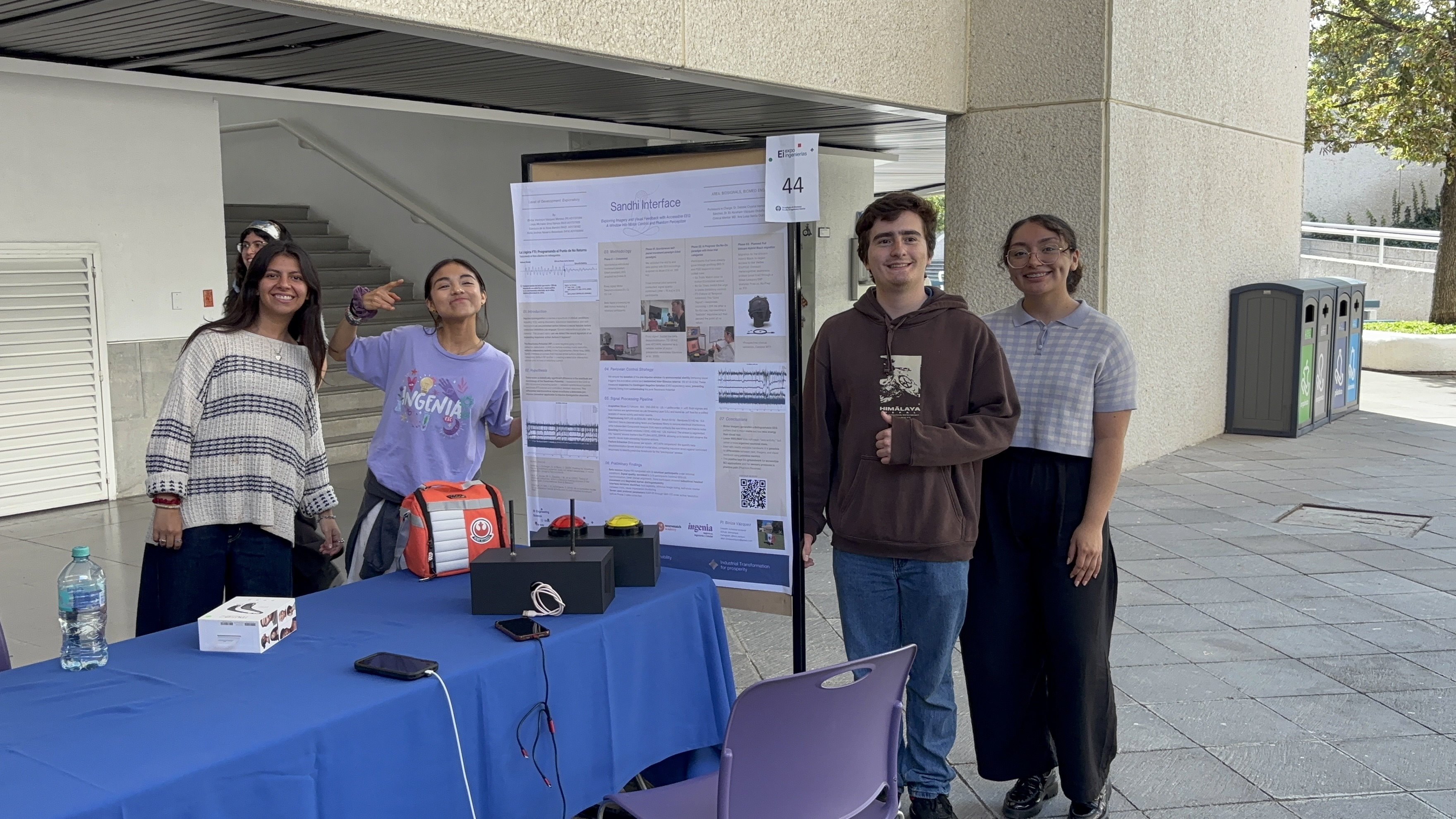 Sandhi Interface setup at Expo Ingenierías